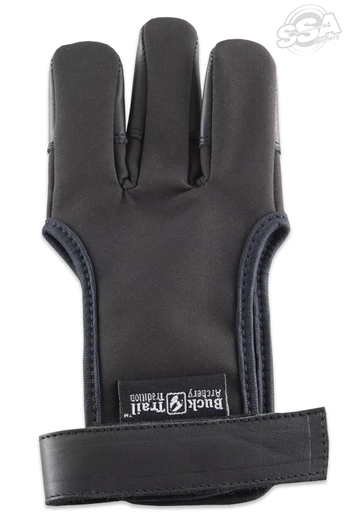 BUCKTRAIL SCHIESHANDSCHUH SOFT SHELL VOLLHOHLHAND MIT VERSTÄRKTEN FINGERSPITZEN