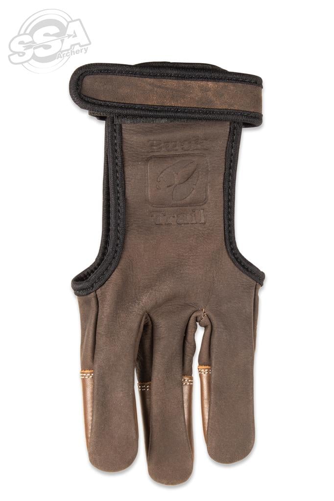 BUCKTRAIL STONE VOLLE HANDFLAECHE LEDER MIT CORDOVAN STIL FINGERSPITZEN