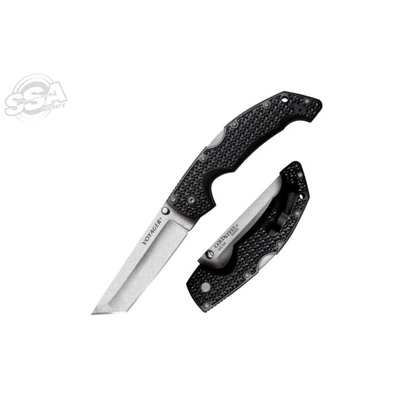 COLDSTEEL LARGE VOYAGER CLIP TANTO PLAIN - overall 23.50cm