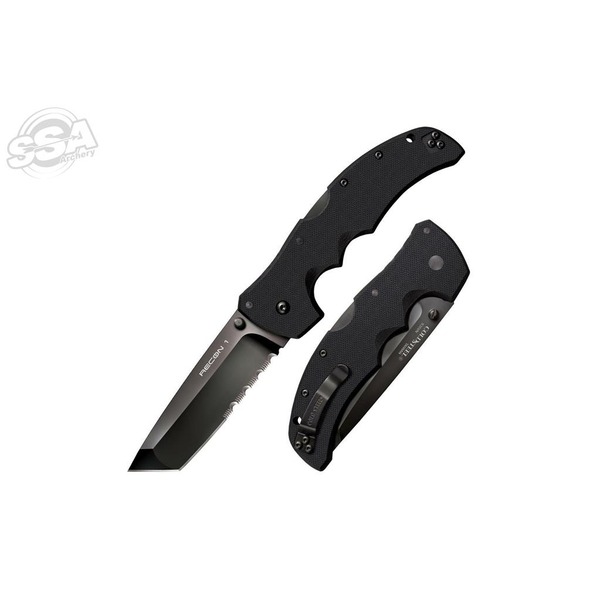 COLDSTEEL RECON 1 TANTO HALF SERR. - overall 23.81cm