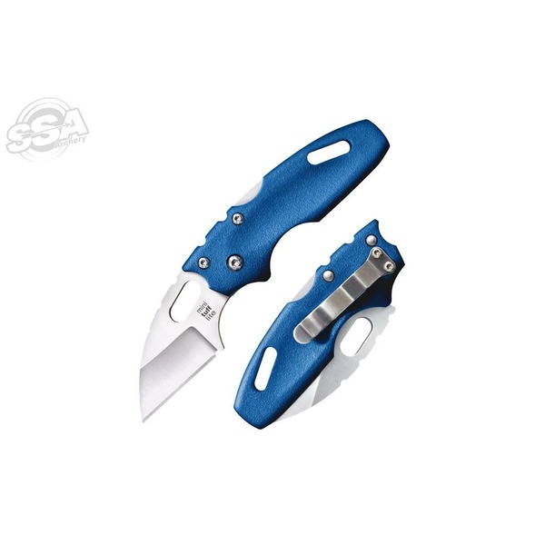 COLDSTEEL MINI TUFF LITE PLAIN EDGE BLUE - overall 12.70cm