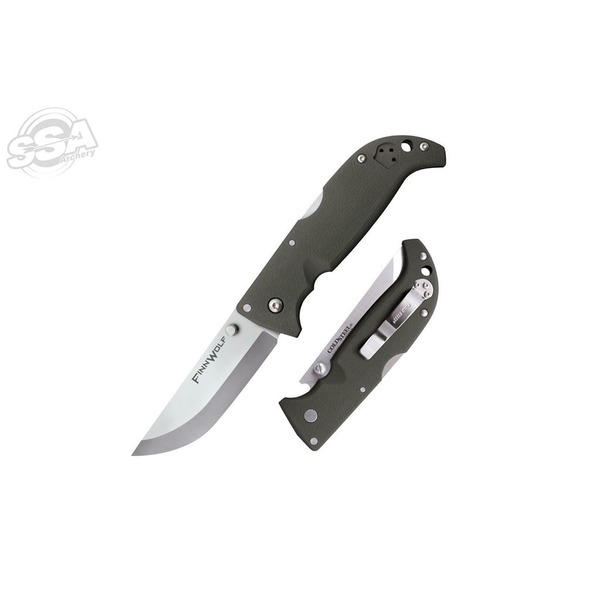 COLDSTEEL FINN WOLF OD GREEN - overall 20cm