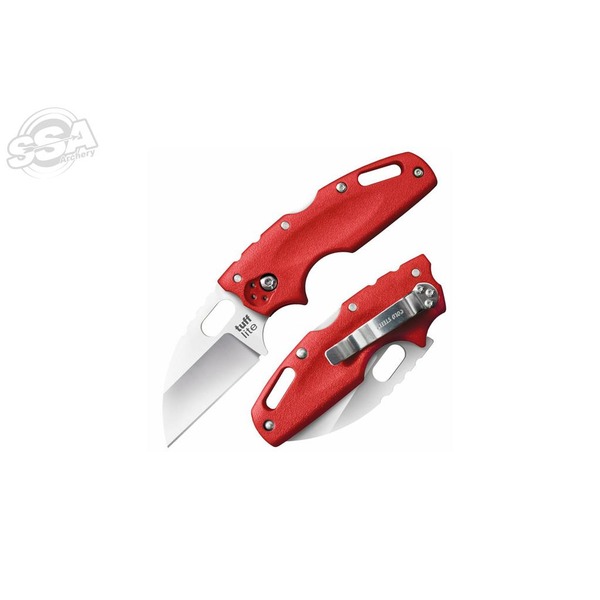 COLDSTEEL TUFF LITE PLAIN EDGE ROT - Gesamtlänge 15.24cm