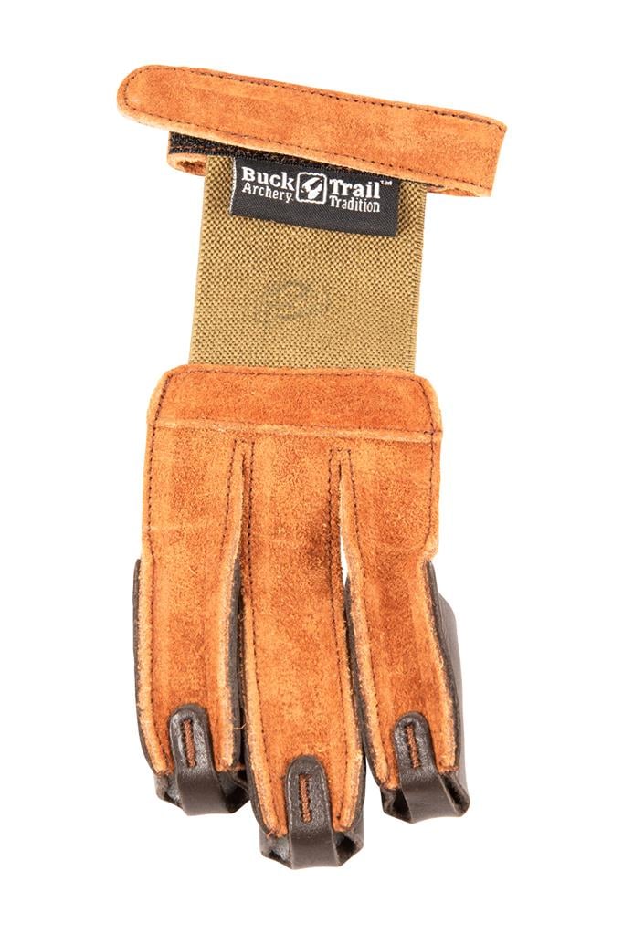 BUCKTRAIL SCHIESSHANDSCHUHE TRADITREE WILDLEDER MIT PRIME FINGERKUPPEN
