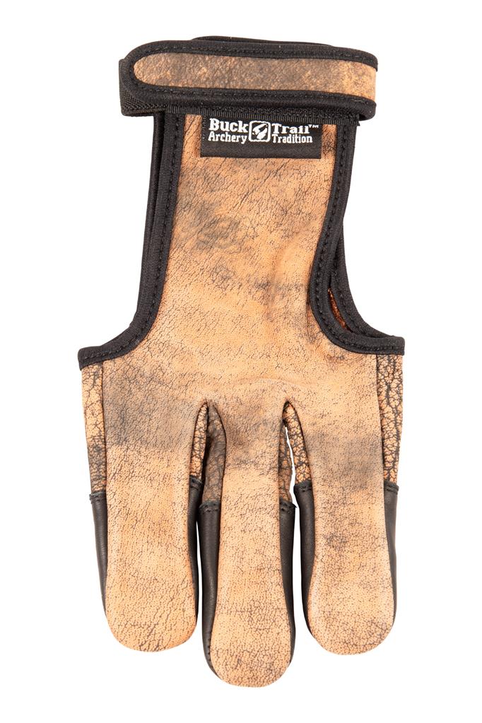 BUCKTRAIL SCHIESSHANDSCHUHE QUAID VOLLE HANDFLÄCHE LEDER MIT VERSTÄRKTEN FINGERKUPPEN