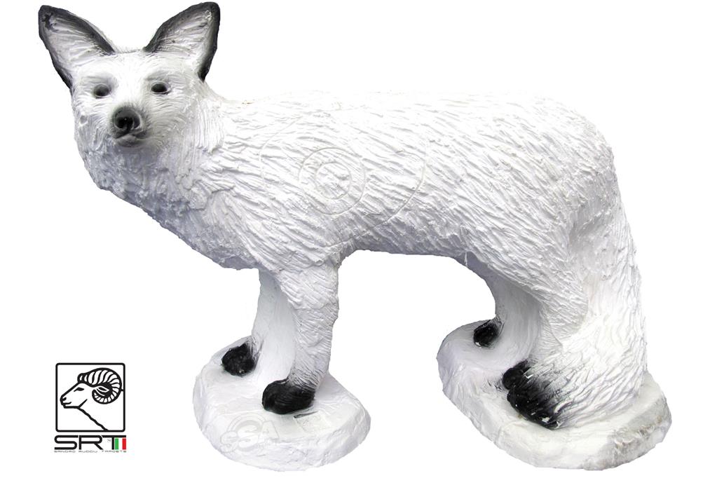 SRT ZIELE 3D-FUCHS GEHEND WEISS - GRUPPE 3 - L55cm H75cm