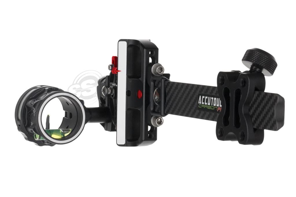 AXCEL ACCUTOUCH PLUS CARBON PRO SLIDER AVX-31 ZIELFERNROHR - 1 PIN ROT/SCHWARZ