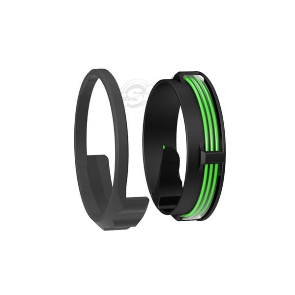 AXCEL AVX-31 ZIELFERNROHR FIBER OPTIC RING PIN MIT RHEOSTAT ABDECKUNG /