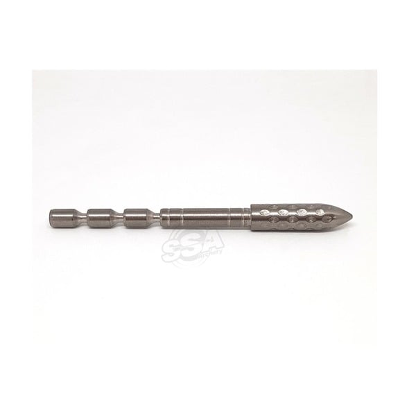 TIPPING POINT ARCHERY EINKLEBE SPITZEN DIMPLE BREAK-OFF ID4.2mm/.166" 90-100-110-120gr 12PK