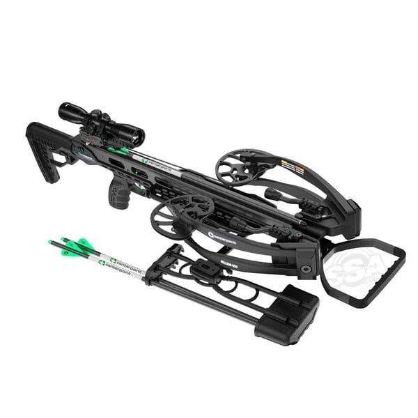 CENTERPOINT HELLION 400 PAKET 400fps / 185lbs / 4x32 Zielfernrohr / Köcher und Spanner