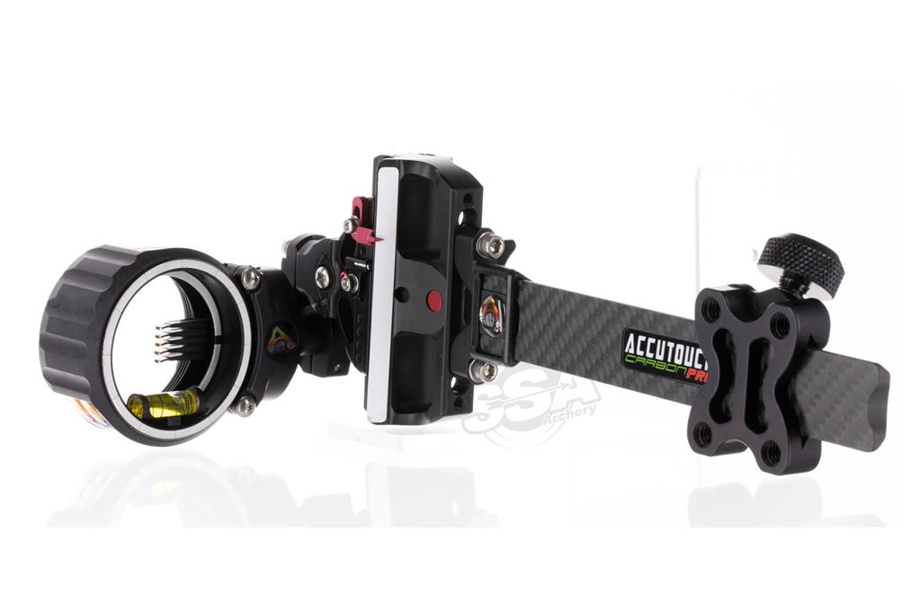 AXCEL ACCUTOUCH CARBON PRO SLIDER W/DAMP. ACCUSTAT II ZIELFERNROHR - 5 PIN