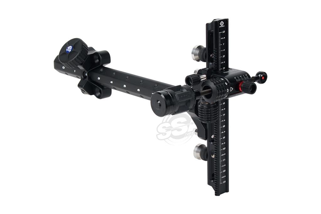 FIVICS FV-300S RECURVEBOGEN-VISIER 9" EXTENSION RH SCHWARZ