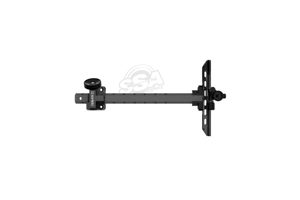 SANLIDA X9 RECURVE VISIER EXTENSION 9" RH SCHWARZ