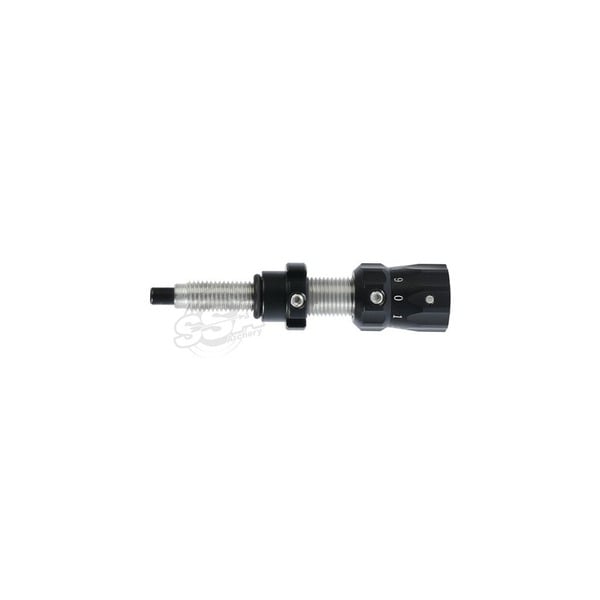 SANLIDA 10 RECURVE KISSEN PLUNGER SCHWARZ