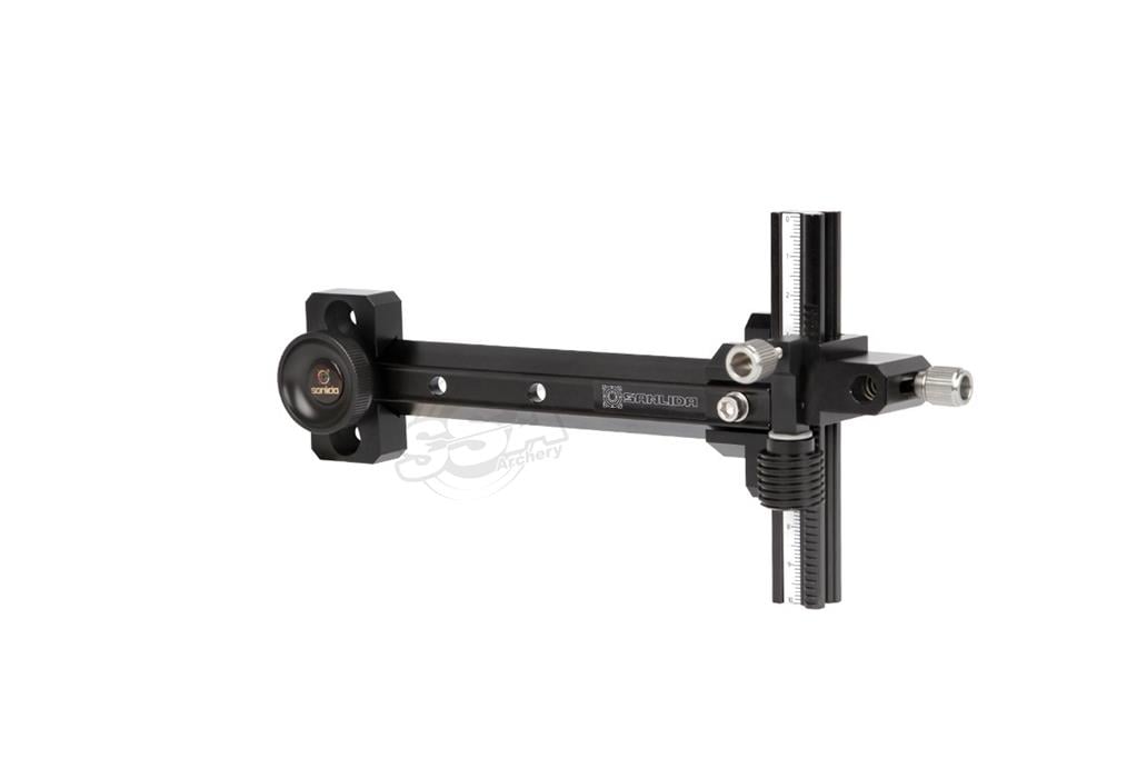 SANLIDA COMPOUND VISIERE X8 EXTENSION 6" RH SCHWARZ