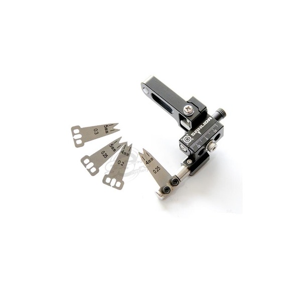 SANLIDA COMPOUND BLADE AUFLAGEN X9 SCHWARZ