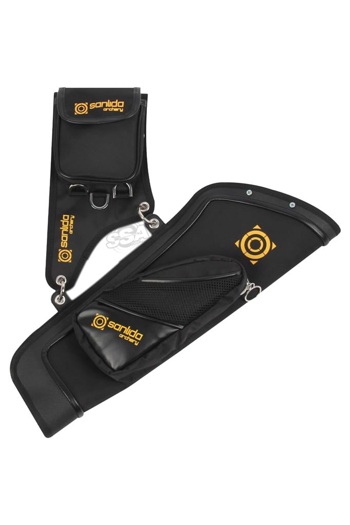 SANLIDA TARGET KÖCHER X9 MIT TASCHE SCHWARZ