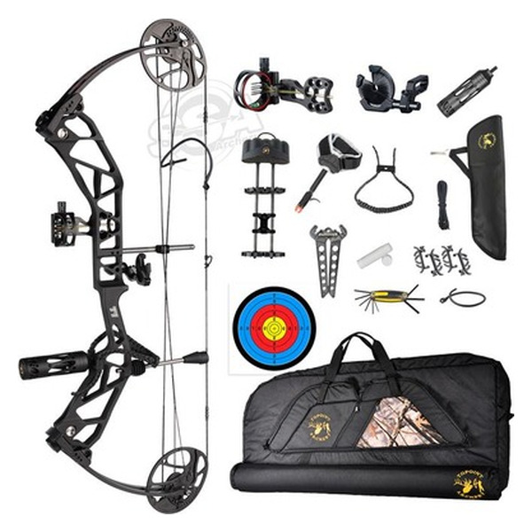 TOPOINT COMPOUNDBOGEN PAKET T1 DELUXE / ROTATING MOD 20-60LBS / 19"-30"
