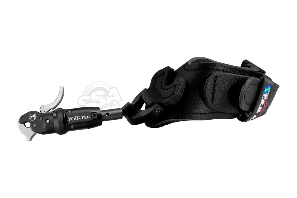 TRU BALL ZEIGEFINGER-RELEASE POINTER BUCKLE STRAP LARGE SCHWARZ