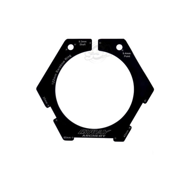 GRAY ARCHERY BLANKBOGEN RING
