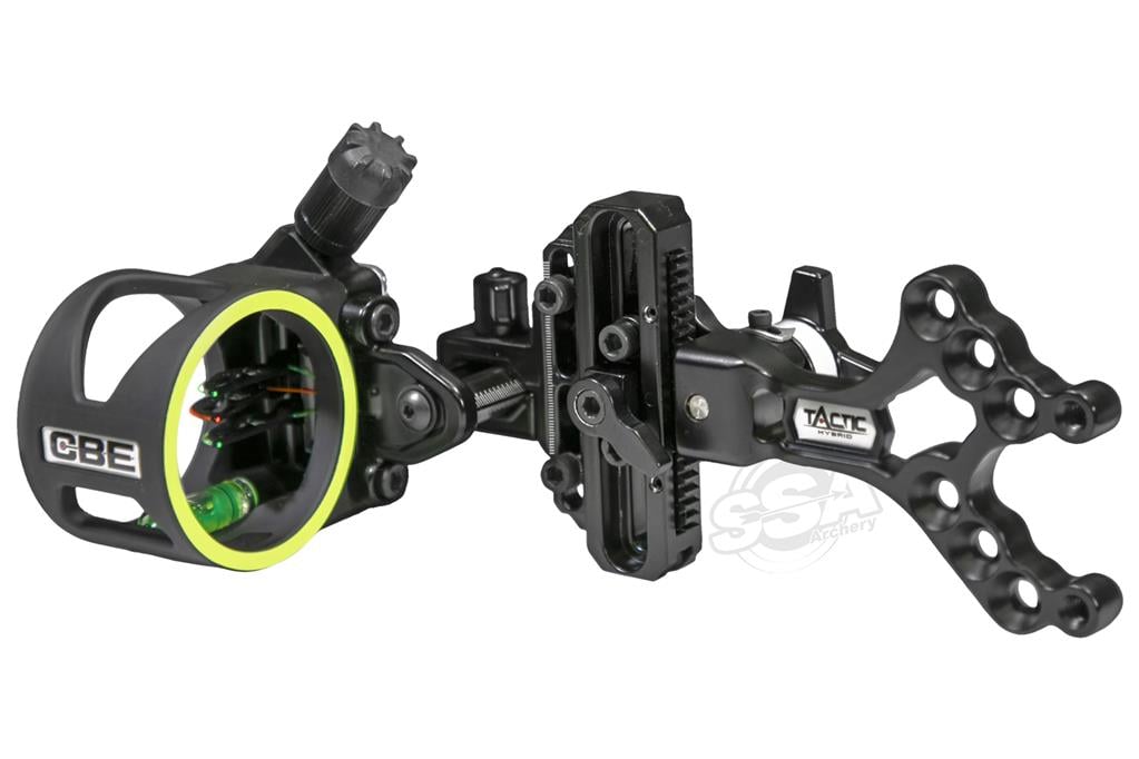 CBE JAGD & 3D VISIERE TACTIC HYBRID / 1PIN .019 / SCHWARZ