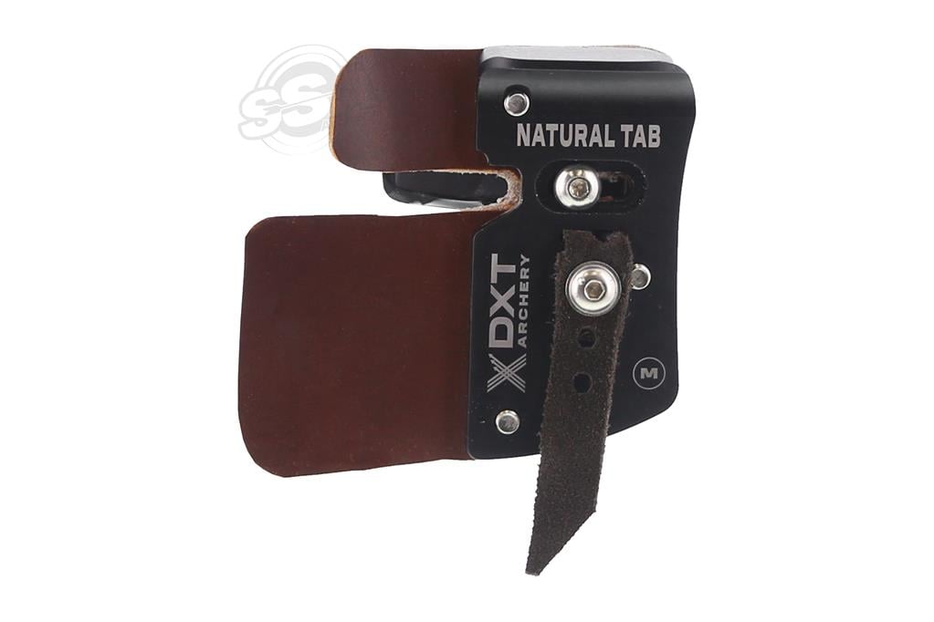 DXTARCHERY OLYMPIC RECURVE TAB NATURAL CORDOVAN