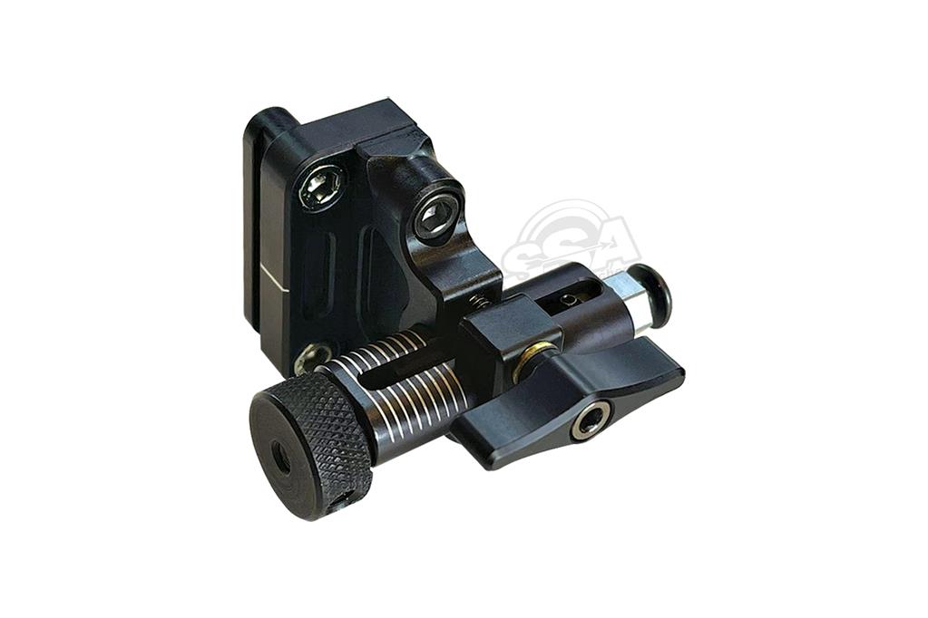 HHA ULTRAVIEW WINDAGE INFINITE ADJUST PLATTE & T-RAIL FÜR TETRA SERIE VISIERE