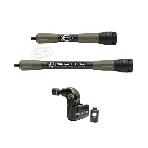 ELITE CARBON MICRO STABILISATOR KIT 8" - 11" - SIENNA BRAUN