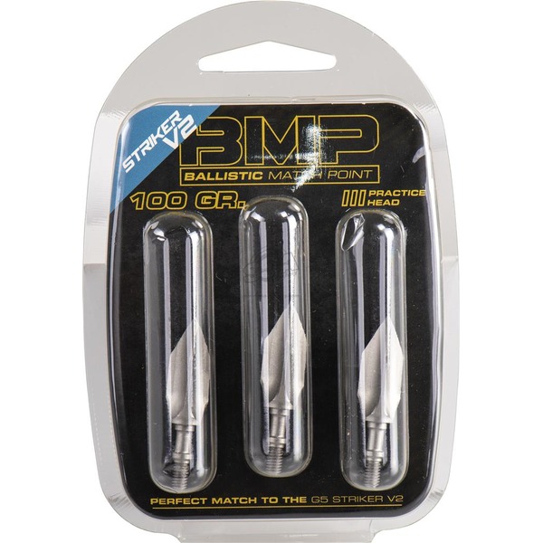 G5 PRACTICE TRAINING BROADHEAD STRIKER V2 100 GR 3/PK