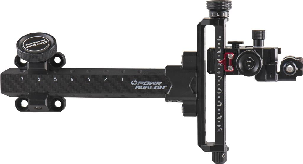 AVALON Compound-Visiere POWR CARBON BAR / EXT 6"