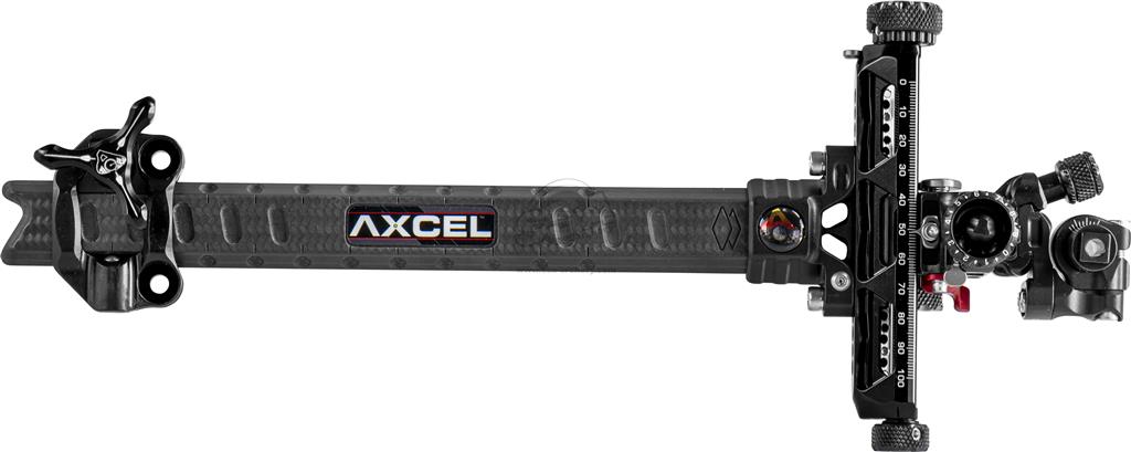 AXCEL COMPOUND VISIERE ACHIEVE XP PRO UHM DIAMOND WEAVE CARBON STANGE / VERL. 9"