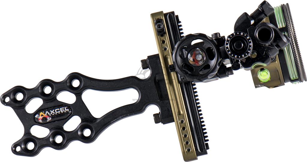 AXCEL JAGD & 3D VISIER LANDSLYDE SLIDER ACCUSTAT II ZIELFERNROHR - 3 PIN .019 TACTICAL JAGD