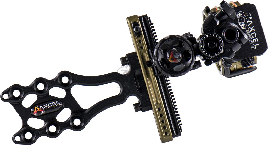 AXCEL JAGD & 3D VISIER LANDSLYDE SLIDER ACCUSTAT II ZIELFERNROHR - 4 PIN .019 TACTICAL JAGD