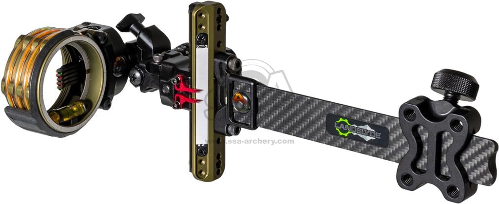AXCEL JAGD & 3D VISIER LANDSLYDE CARBON PRO SLIDER ACCUSTAT II ZIELFERNROHR - 5 PIN .019 TACTICAL JAGD