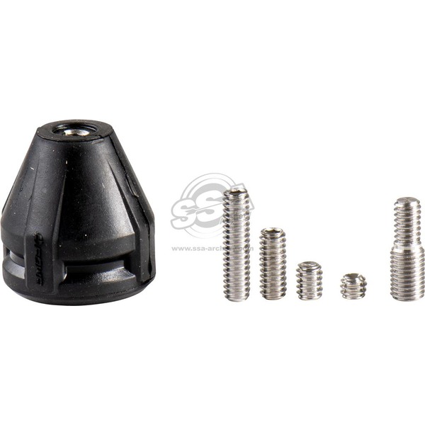 AVALON STABILISATOR DAMPER POWR MIT SCHRAUBENSATZ 1/4" UND 5/16"