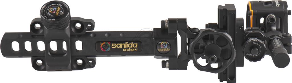 SANLIDA DRAGON 10 - 3 PIN SCHWARZ JAGD & 3D VISIERE