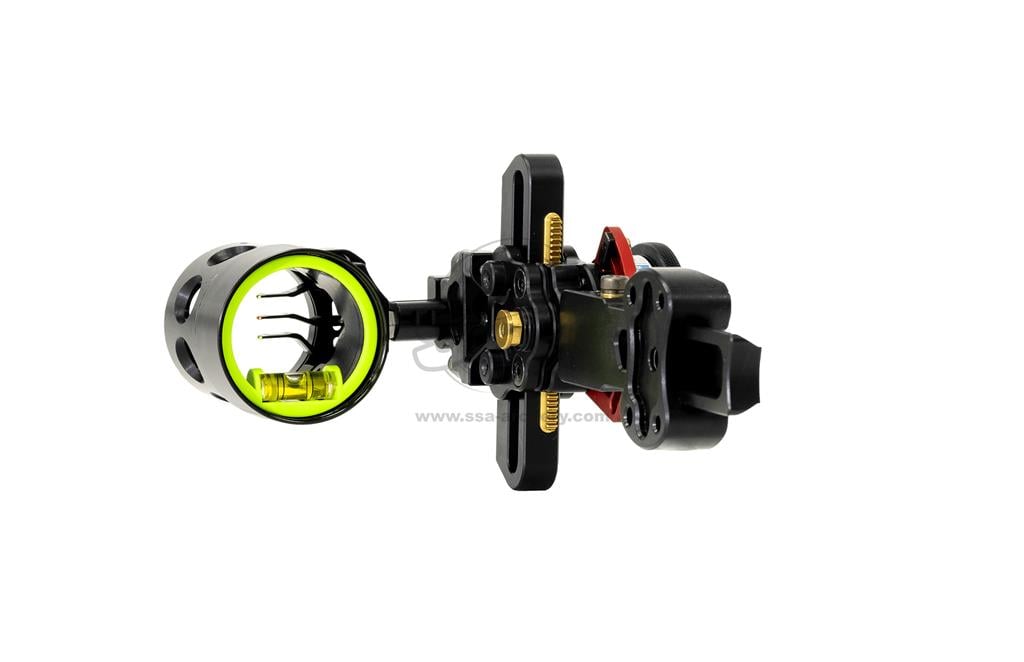HHA COMPOUND VISIERE KURZE STANGE TETRA MAX DOVETAIL RYZ X3 3 PIN .010"