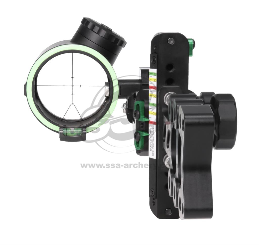 APEX GEAR JAGD- & 3D-VISIERE AEGIS PRO 1-DOT LED Schwarz