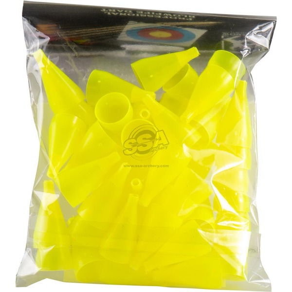 ALEXBOW ZUBEHÖR CARBON CONES ID 2.5MM 50/PK