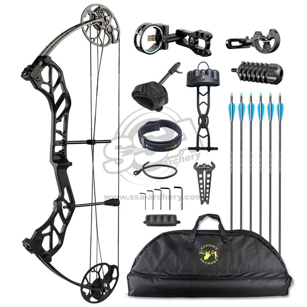 TOPOINT COMPOUNDBOGEN PAKET STARTING 31 / ROTATING MOD 19-60LBS / 19"-30"