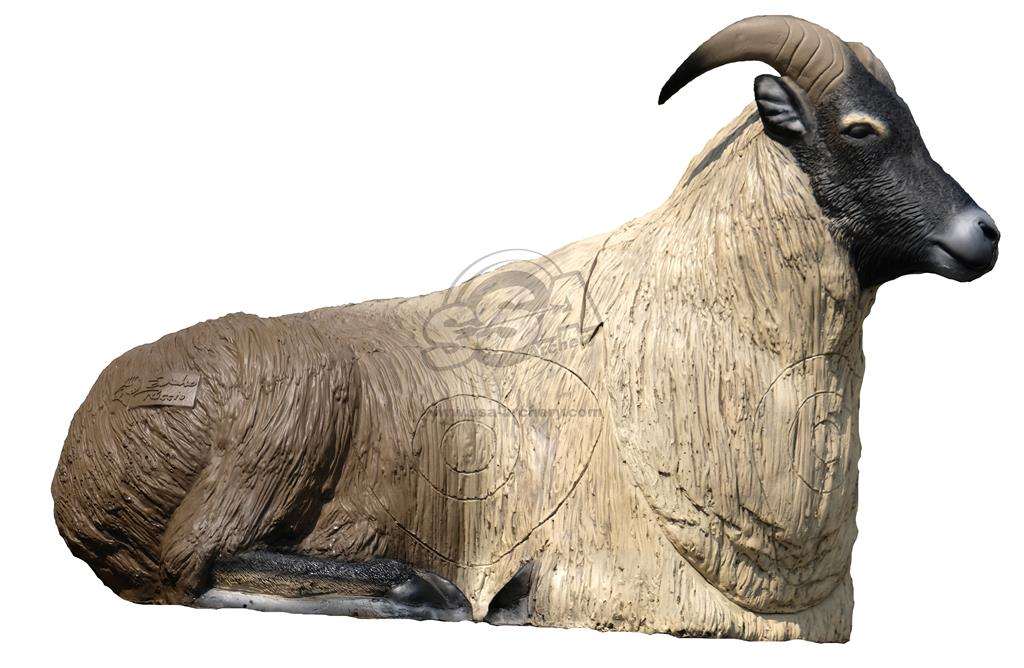 SRT 3D-ZIEL HIMALAYAN TAHR BEDDED - GROUP 1 - L108m H74cm