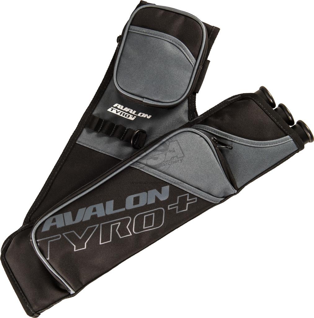 AVALON Zielköcher TYRO PLUS 3 Röhren mit Gürtel und 2 Taschen