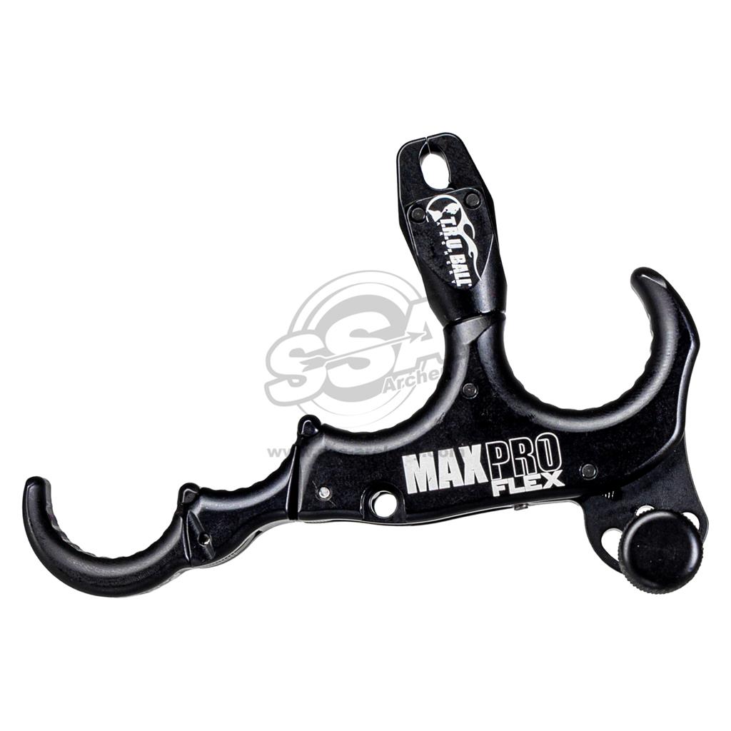 TRUBALL HAND-STYLE MAX PRO FLEX DAUMEN 4-FINGER-RELEASE MIT SCHLAUFE SCHWARZ