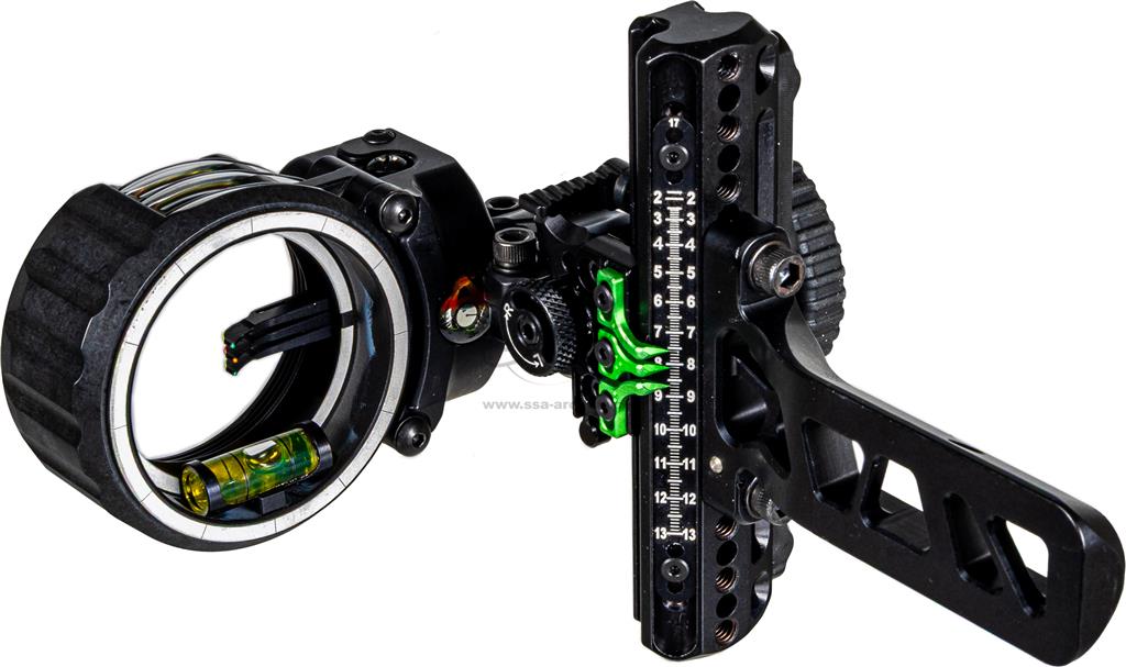AXCEL DRIVER PLUS SLIDER FÜR MATHEWS BRIDGE-LOCK ACCUSTAT II ZIELFERNROHR - RH 3-PIN .010 - STEALTH