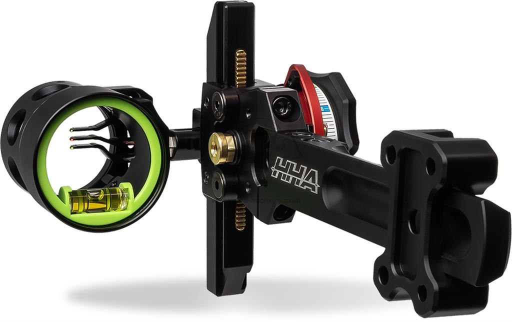 HHA Compound-Visier Nytrx Pro X3 3-Pin 4"-5" Dovetail .010"