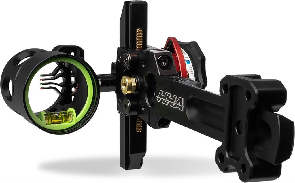 HHA Compound-Visier Nytrx Pro X4 4-Pin 4"-5" Dovetail .019"