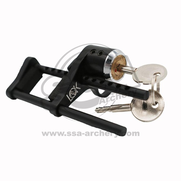 ACU ARCHERY ACU LOK ELITE GEFRÄSTE BOGENSICHERHEITSSCHLOSS SCHWARZ