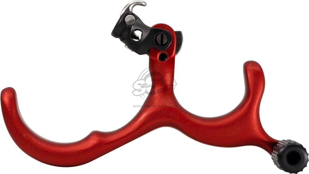 B3ARCHERY B3 BACKSPANNUNG RELEASES MINI ALU ROT - 3-FINGER