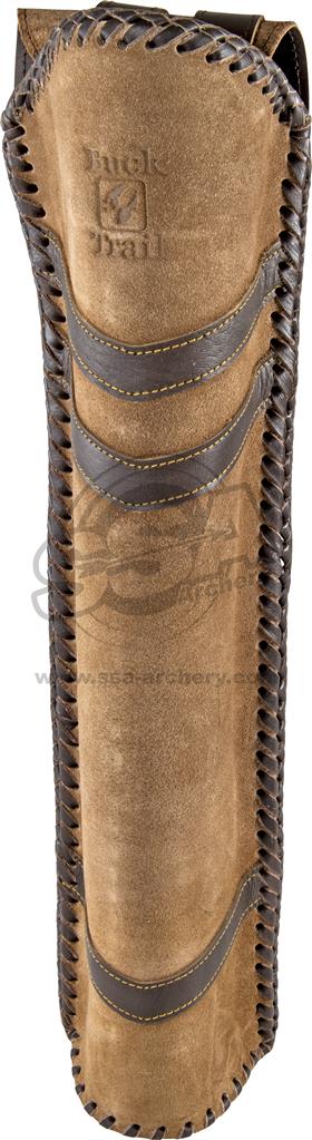 BUCK TRAIL TRADITIONELLER RÜCKENKÖCHER NOMAD 52CM LEDER BRAUN AMBIDEXTROUS