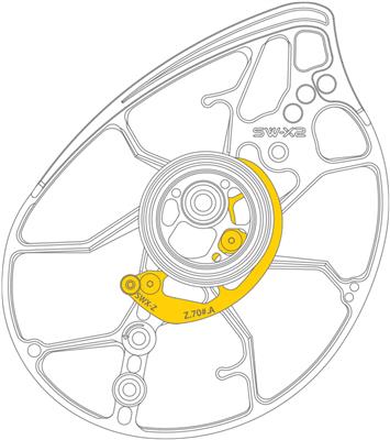 CAMS/ WHEELS FOR COMPOUND BOWS MATHEWS ARC RH "SWX2"